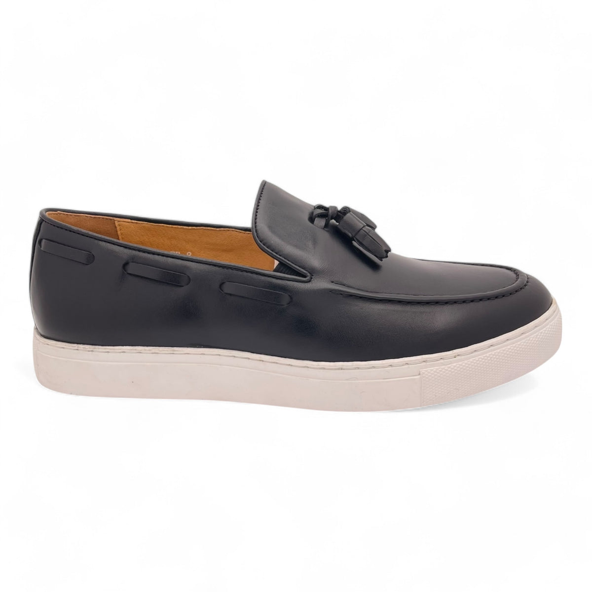 Reno Leather Slip-On Tassels Shoes Z993 Calzoleria Toscana David Tassel Slip-On - Toscana USA main image 2