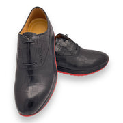 Lace-Up Leather Casual Sneakers