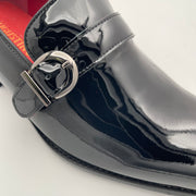 Black Patent Leather Slip-On Tuxedo Shoe