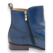 Ankle-High Double Monk Strap Boot