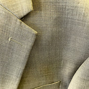 3pc Oatmeal Sharkskin Suit - Augustino Luxe