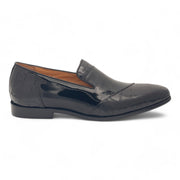 Two Tone Croc Embossed Loafer