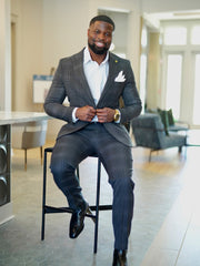 Embossed Croc Leather Dress Boot